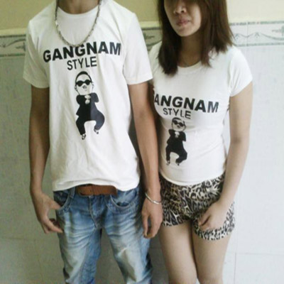 Áo nhóm Gangnam style ngộ nghĩnh | May Dong phuc
