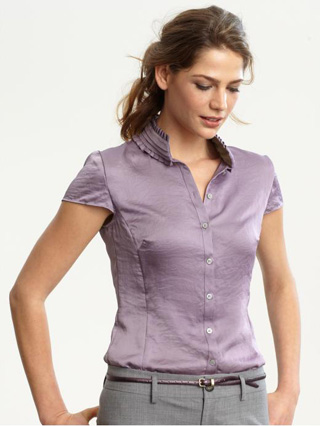 Áo sơ mi công sở nữ 31 | May Dong phuc