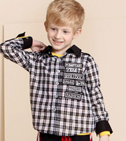 Áo nam học sinh 08 | May Dong phuc