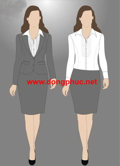 Áo công sở 03, ao cong so 03 | Đồng phục công nữ
