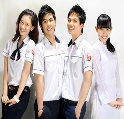 Đồng phục học sinh cấp 3 | May Dong phuc