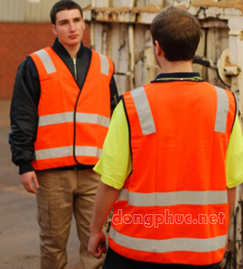 Áo gile phản quang 03 | May Dong phuc