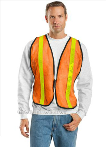 Áo gile phản quang 04 | May Dong phuc