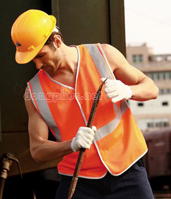 Áo gile phản quang 06 | May Dong phuc