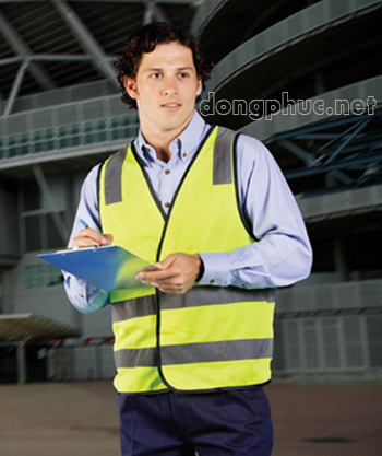 Áo gile phản quang 09 | May Dong phuc