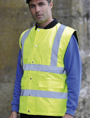 Áo gile phản quang 10 | May Dong phuc