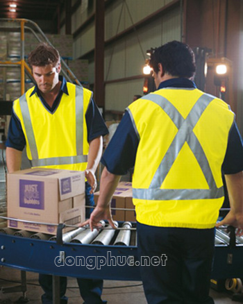 Áo gile phản quang 11 | May Dong phuc