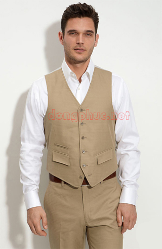 Áo gile công sở 01 | May Dong phuc