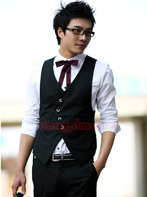 Áo gile công sở 02 | May Dong phuc