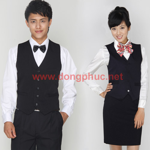 Áo gile công sở 10 | May Dong phuc