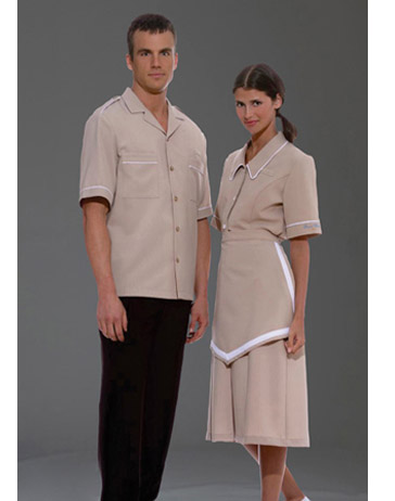 In áo công nhân tại Bình Phước | Đồng phục tạp vụ 03