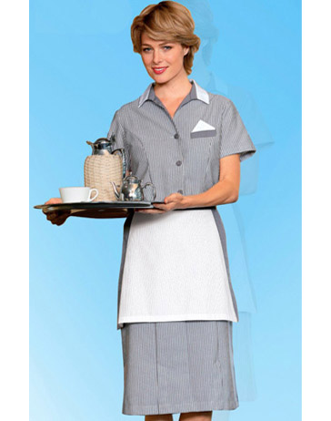 Da trắng, dáng chuẩn lu mờ xế sang | Đồng phục tạp vụ 27