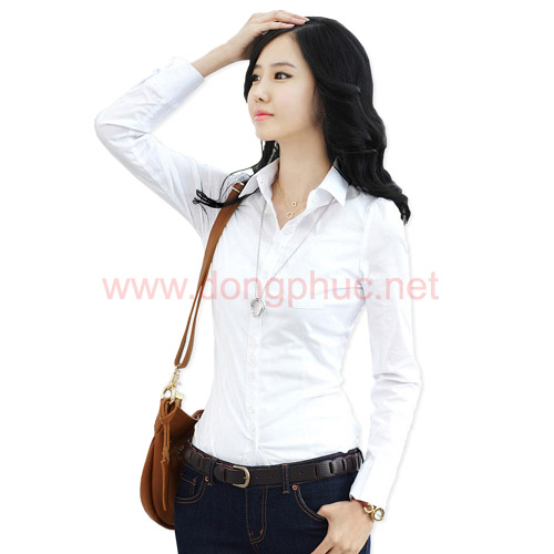 Áo sơ mi nữ 05 | May Dong phuc