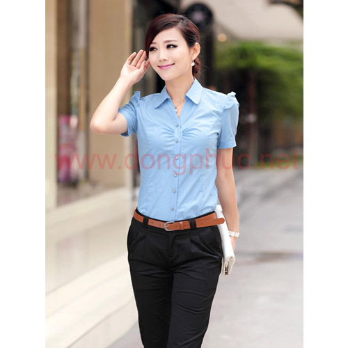 Áo sơ mi nữ 13 | May Dong phuc