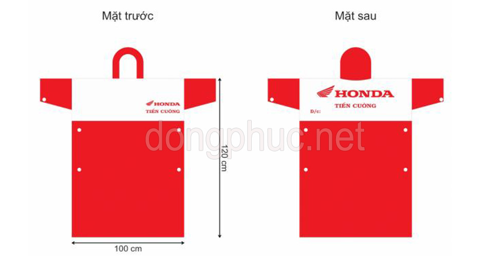 Áo mưa 3 | May Dong phuc