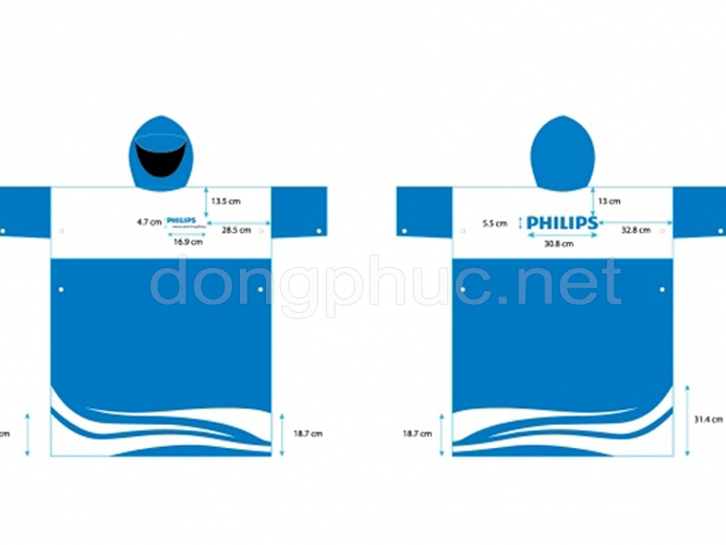 Áo mưa 10 | May Dong phuc