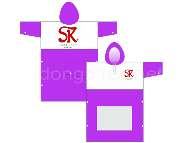 Áo mưa 32 | May Dong phuc