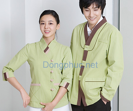 Đồng phục spa 159 | May Dong phuc