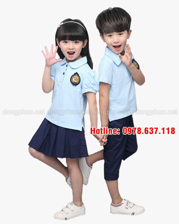 Đồng phục mầm non 38 | May Dong phuc