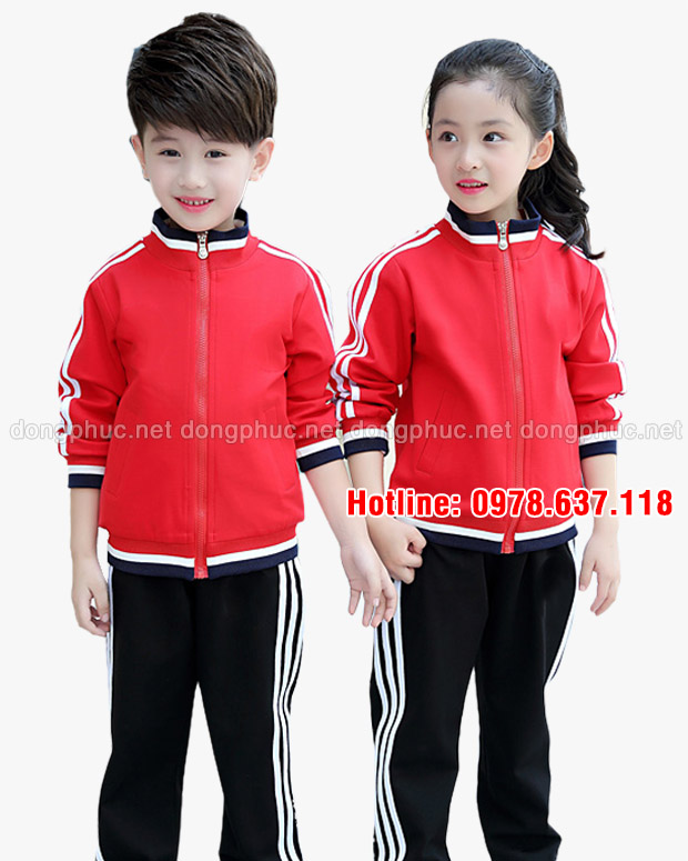 Đồng phục mầm non mùa đông | May Dong phuc