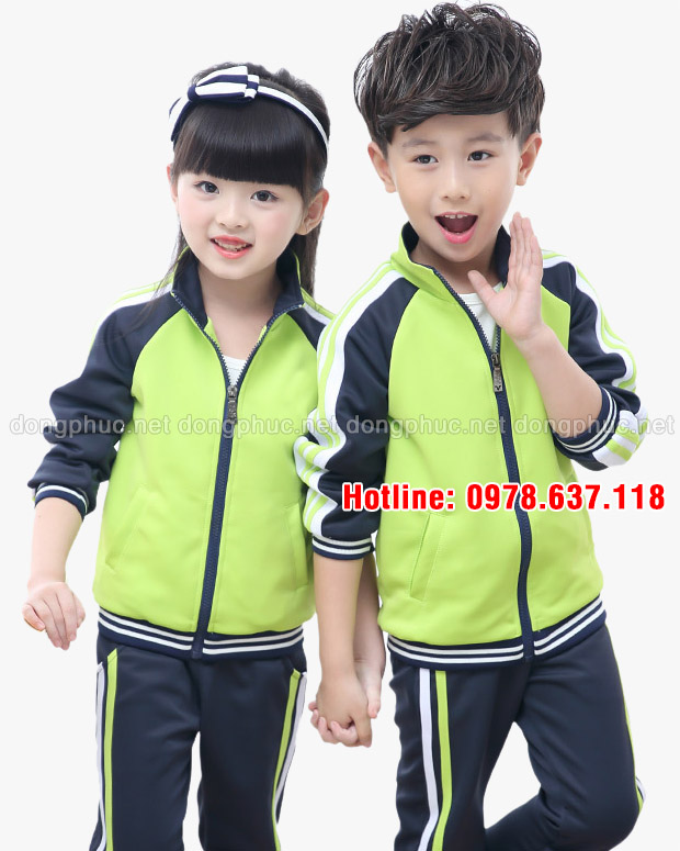 Đồng phục mầm non mùa đông | May Dong phuc