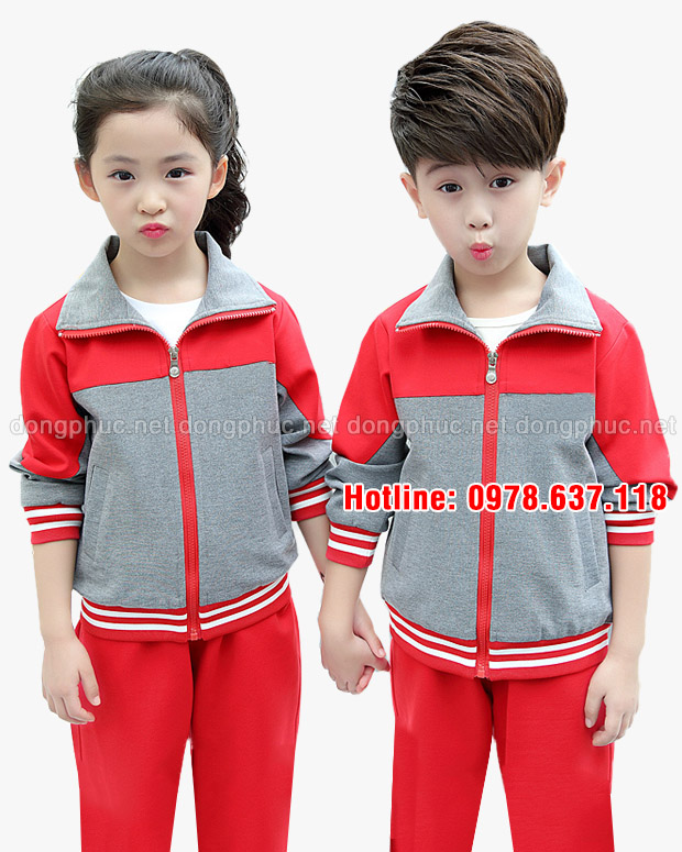 Đồng phục mầm non mùa đông | May Dong phuc