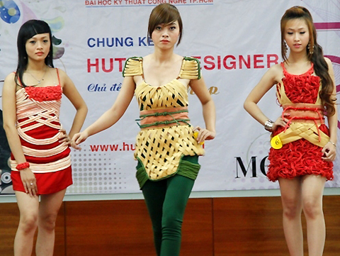 Sinh viên thổi hồn mây tre vào thời trang | May Dong phuc