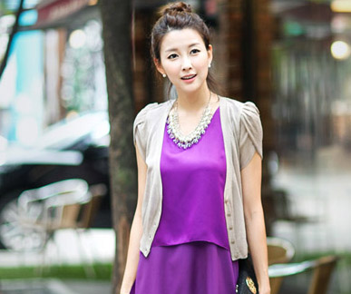 Váy liền thân yêu kiều đến công sở thu 2012 | May Dong phuc