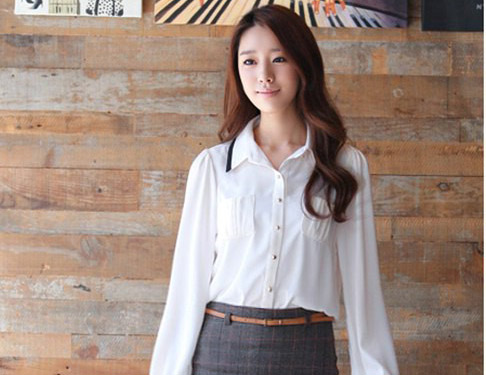 Duyên dáng ngày thu sang với sơ mi | May Dong phuc