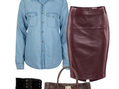 Mặc sơ mi denim theo 4 phong cách năng động | May Dong phuc