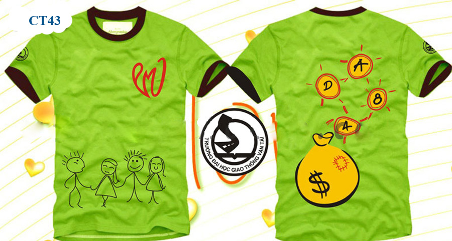 Đồng phục lớp cổ tròn | May Dong phuc