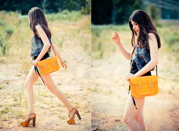  Tự tin dạo phố với cặp sách thu nhỏ | May Dong phuc