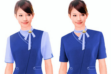 Đồng phục lễ tân nhà hàng | May Dong phuc