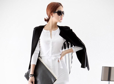 Áo khoác đuôi tôm sành điệu cho nàng | May Dong phuc