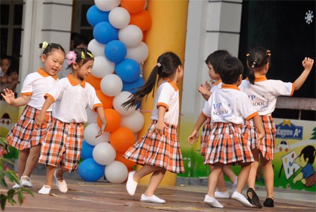 Đồng phục mầm non tại Hưng Yên | May Dong phuc