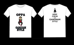 Áo nhóm Gangnam style | May Dong phuc