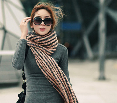 Diện váy thật xinh ngày lạnh | May Dong phuc