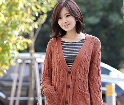 Áo Cardigan dày ấm áp ngày lạnh | May Dong phuc