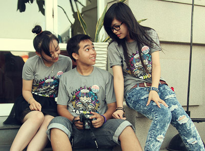 Làm áo lớp Hàn Quốc | May Dong phuc