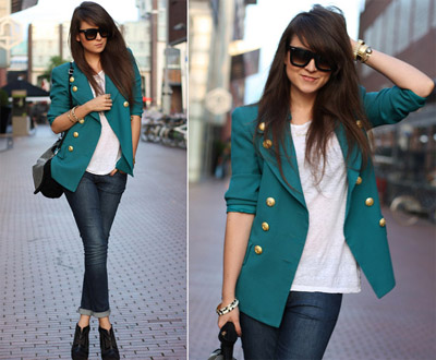 Áo khoác quân đội cá tính mùa thu đông | May Dong phuc