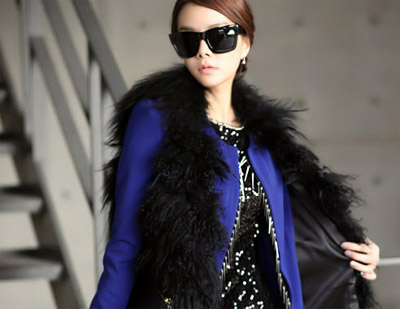 Sành điệu với thời trang lông thú | May Dong phuc