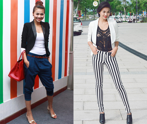 Thu lãng mạn với áo blazer giống sao | May Dong phuc