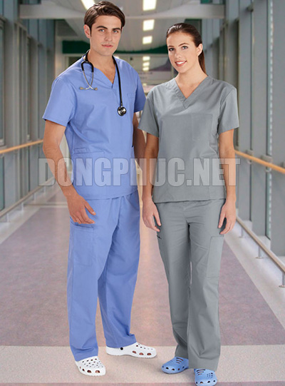 Mẫu đồng phục y tế | May Dong phuc
