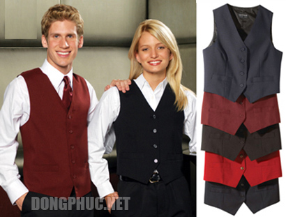 Mẫu áo gile | May Dong phuc