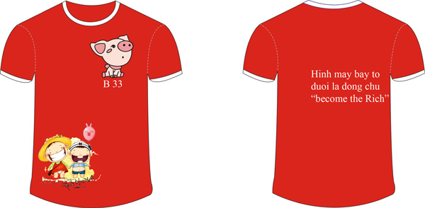 Áo phông đồng phục tại Lạng Sơn | May Dong phuc