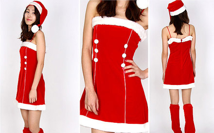 Trang phục noel tại Hải Dương | May Dong phuc