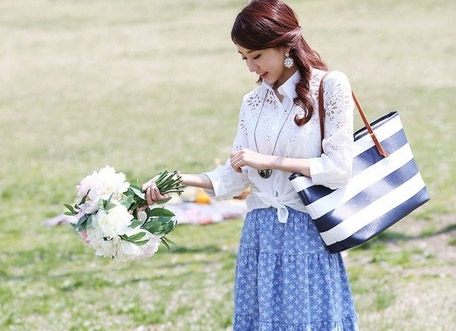 Chân váy gợi cảm cho phái đẹp ngày nắng | May Dong phuc