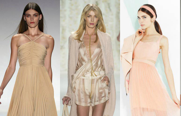 Thanh lịch và gợi cảm với tông nude | May Dong phuc