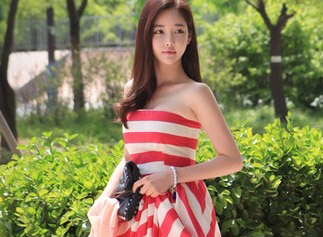 Phái đẹp ‘hoàn hảo’ nhờ váy maxi | May Dong phuc