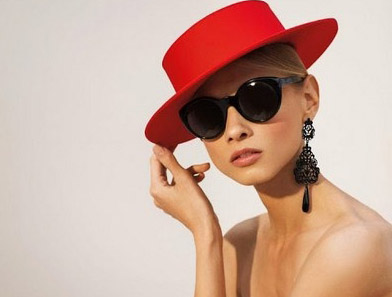Thời trang kính chống nắng ấn tượng hè 2013 | May Dong phuc